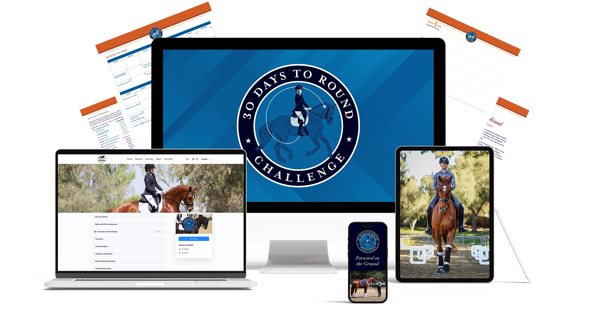 30 days to round dressage challenge
