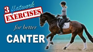 3 flatwork exercises for better canter
