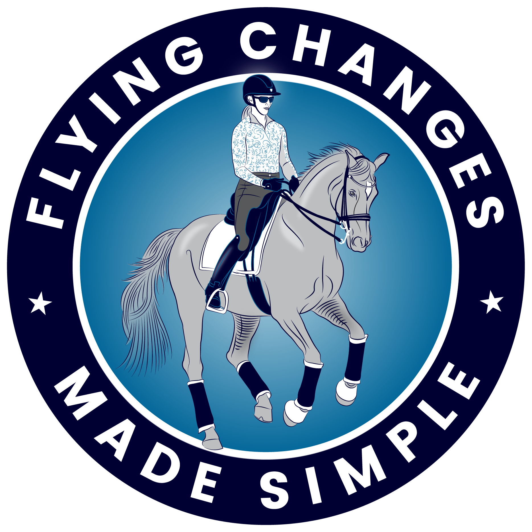 Dressage flying changes made simple for learning